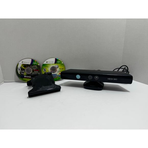 Xbox 360 Other - Xbox 360 Kinect w/Stand and 2 Games - Used - TESTED & WORKS